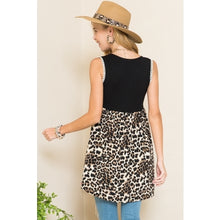 Load image into Gallery viewer, Sizzlin&#39; Leopard Tank Top Plus Size
